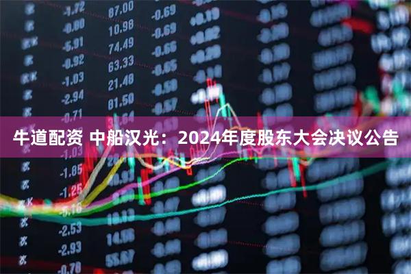 牛道配资 中船汉光：2024年度股东大会决议公告
