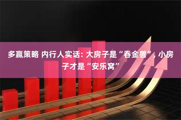 多赢策略 内行人实话: 大房子是“吞金兽”, 小房子才是“安乐窝”